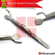 Jewelers Head  Shank Tweezers Soldering Slide Locking Ring Making Holding Tools