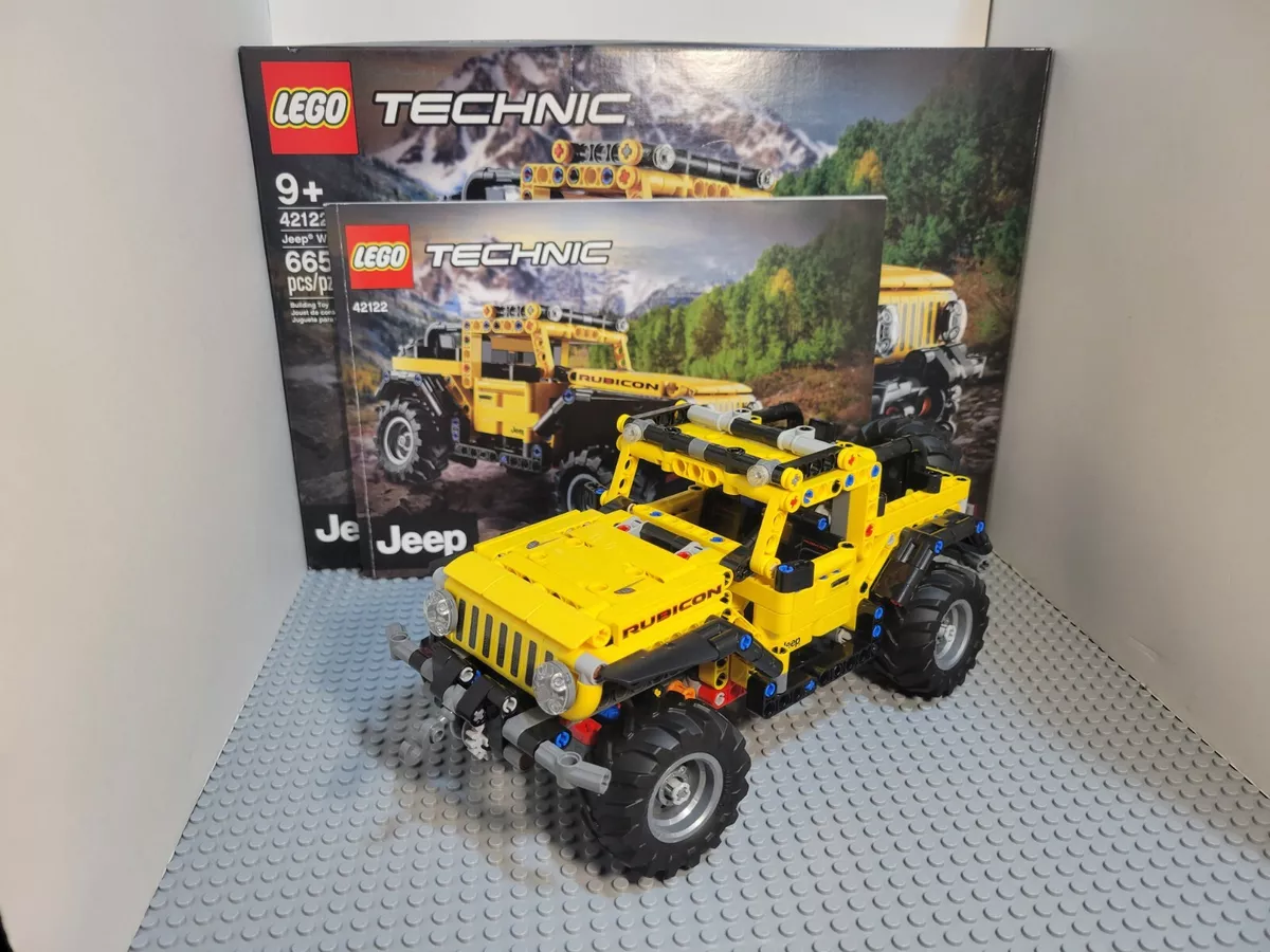 LEGO Technic 42122 Jeep Wrangler 100 complete