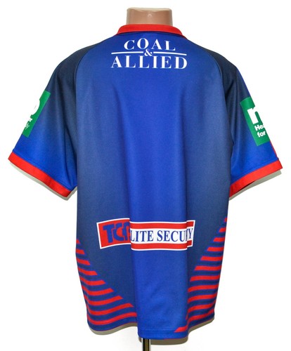 NRL NEWCASTLE KNIGHTS AUSTRALIA RUGBY LEAGUE SHIRT ISC SIZE XL - Picture 2 of 7