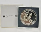 1983 Canadian EDMONTON Canada .500 SILVER Commemorative Proof Coin Dollar