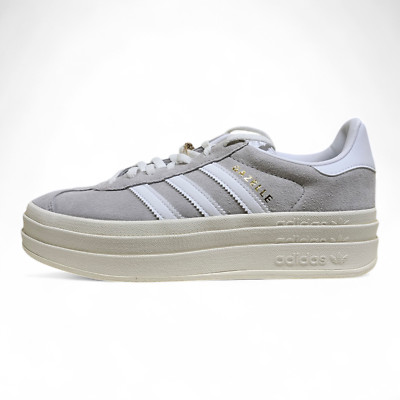 Adidas Gazelle Bold Sneaker grau weiß (HQ6893)