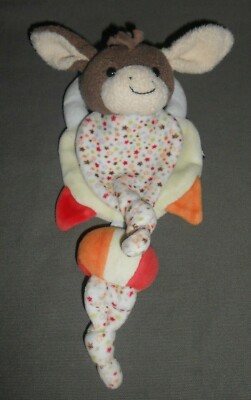 STERNTALER SCHMUSETUCH  SCHNUFFELTUCH  ESEL EMMI MIT KNISTERBALL