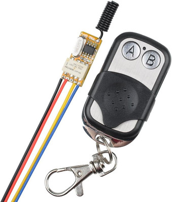 DC 3.7V - 12V Mini Remote Relay 1 Channel 433Mhz Remote Control Switch, Wireless