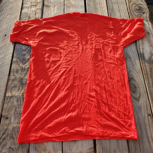 Vintage Starter Blank Red Medium Single Stitch Made In USA - Picture 4 of 5