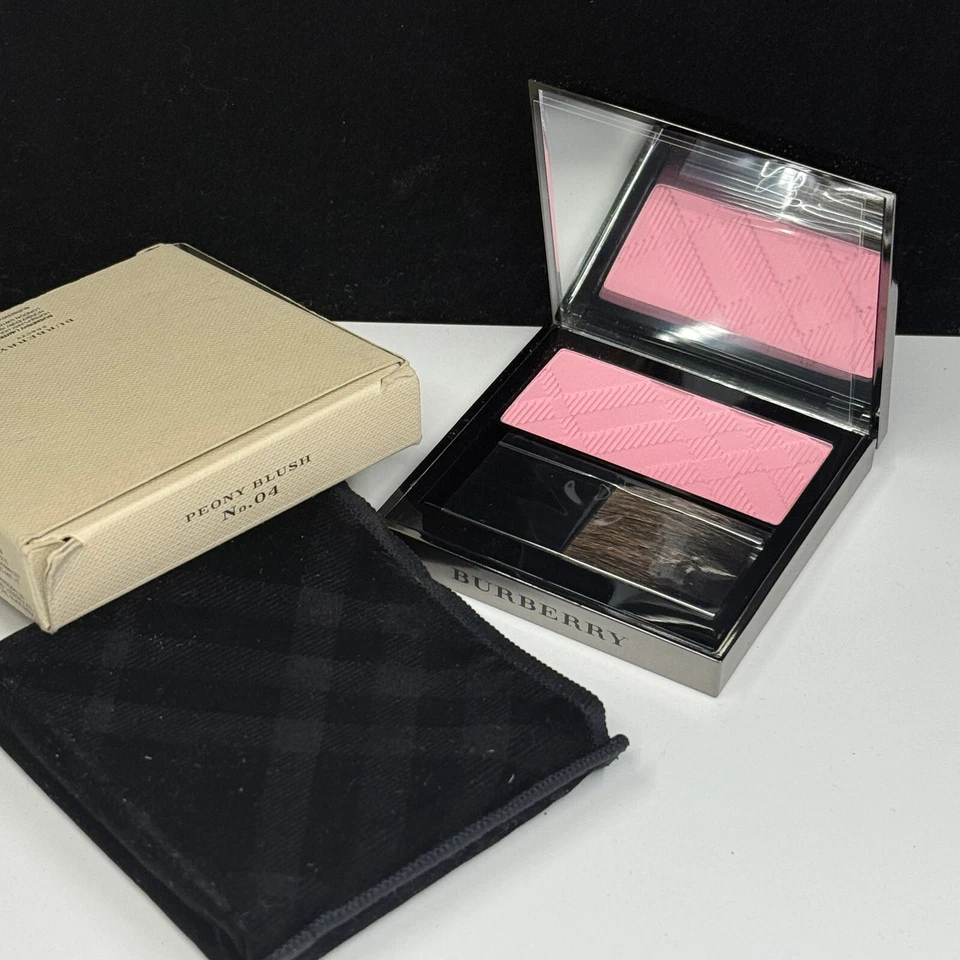 Rubor natural Burberry Light Glow #PEONY BLUSH No. 04 0,24 oz/7 g NUEVO RARO*Verificar Foto 4 de 4