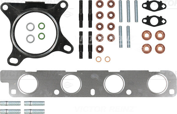 VICTOR REINZ 04-10355-01 Mounting Kit, charger for AUDI,AUDI (FAW),SEAT,SKODA,SK