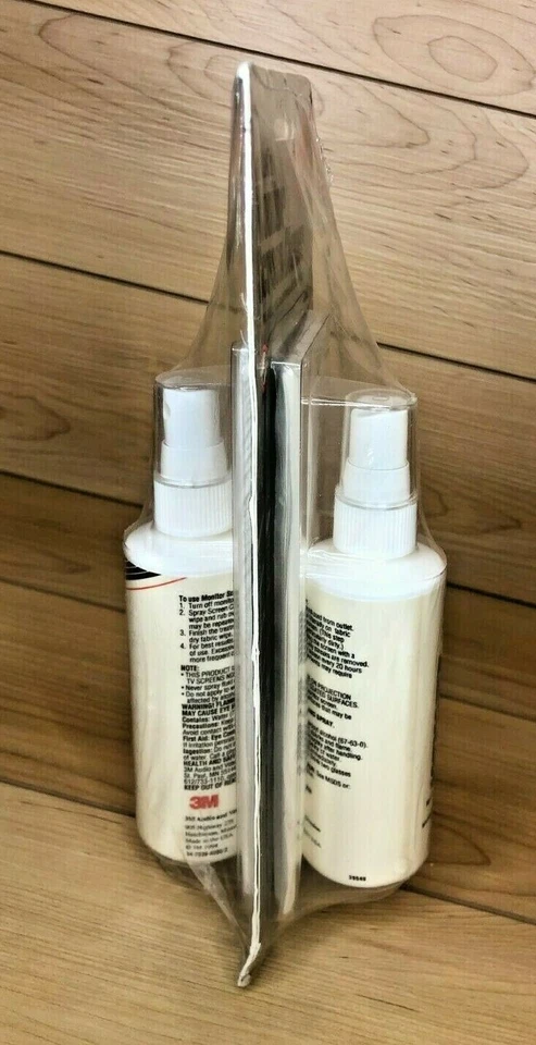 3M Anti-Static Monitor Screen Cleaner 2 Bottles Pack 4oz 118,2 ml and 20 wipes - Image 3 of 4