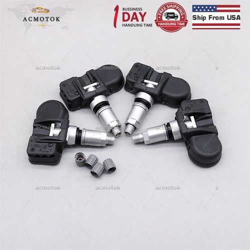 4X TPMS Tire Pressure Monitor Sensor For Mercedes-Benz C250 E350 GLK350 433MHz - Picture 7 of 8