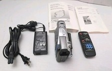 Canon ZR45MC Digital Video Mini DV Digital Camcorder Works W/Charger Remote Etc