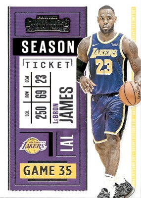 Lebron James - 2020-21 Panini Contenders #81
