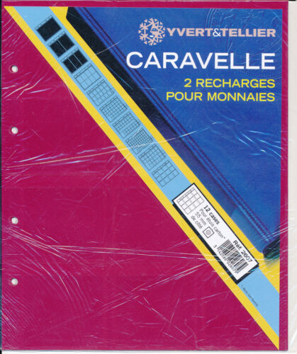 2 CARAVELLE COIN REFILLS: 12 BOXES FOR 55X55MM CARDBOARD CASES Ref: 2607 - Picture 1 of 1