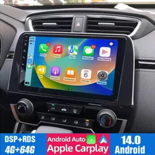 4+64G Android 14 Apple Carplay Car Stereo Radio GPS for Honda CR-V CRV 2017-2021