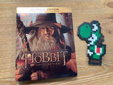 Le Hobbit un voyage inattendu Steelbook -  Blu ray + DVD - VF - Occasion