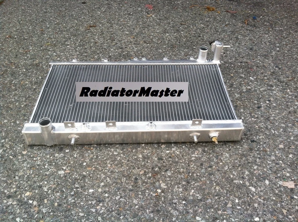 RADIADOR DE ALUMINIO PARA NISSAN SENTRA 1991-1999 + Cubierta y ventilador manual solamente Foto 4 de 4