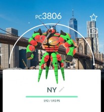 Pok mon Go Shiny Buzzwole Background New York Lvl 50 2 Charge Move