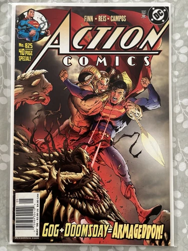 (2005) Action Comics #825 Newsstand Variant Rare Batman Appearance