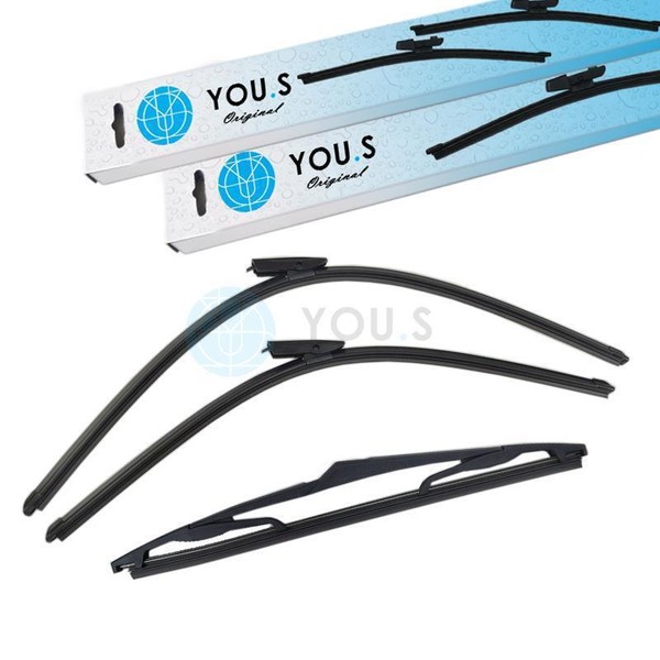 You.S Scheibenwischer SET Vorne+Hinten FüR Renault Grand/ScÉNic III (JZ0/1) -NEU-image