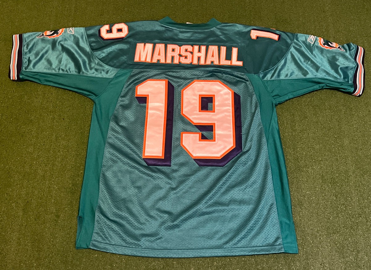 Brandon Marshall Authentic Reebok Miami Dolphins #19 jersey Size
