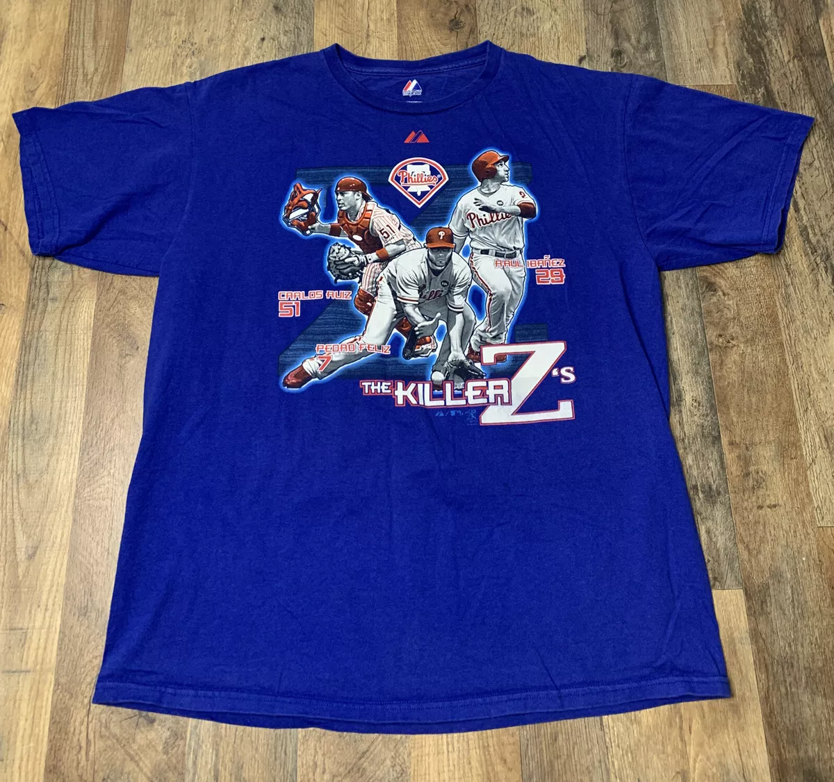 Majestic best sale phillies shirt
