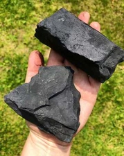 Raw Shungite Stone, Natural Shungite from Russia