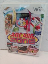 Arcade Zone Nintendo Wii COMPLETE TESTED & WORKING USED FREE SHIP
