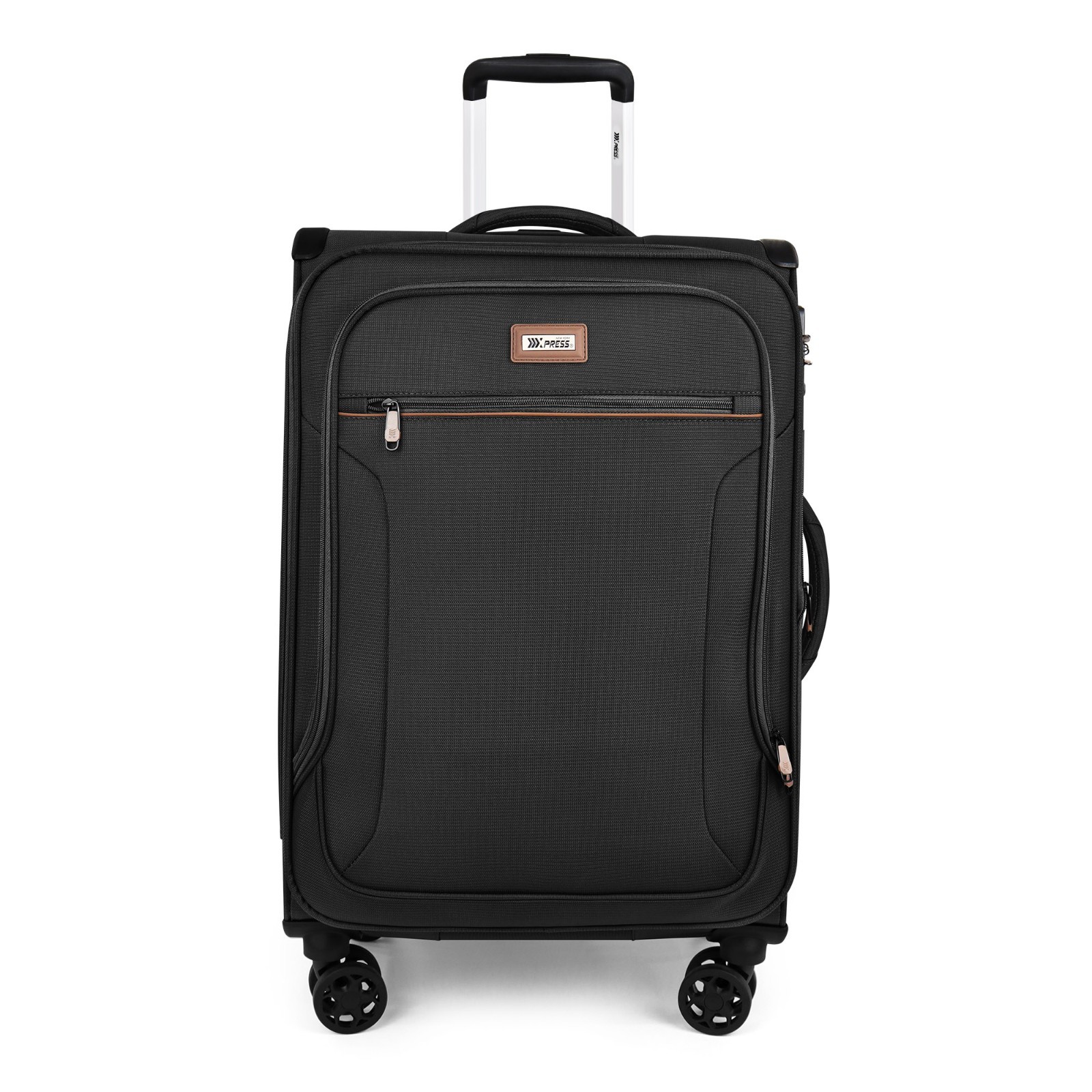 Expandable Soft Shell Suitcase with TSA Lock Durable Lightwe