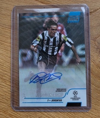 2021-22 Topps Stadium Club Chrome Inzaghi Auto /75