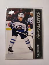 Cole Perfetti Young Guns Rookie. Winnipeg Jets NHL Hockey 