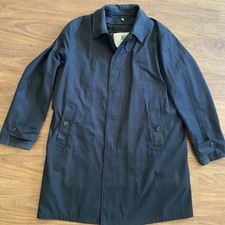 Burberry London Black Wool Car Coat Men s Siz...
