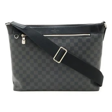 Louis Vuitton Mick Mm Damier Graphite Shoulder Bag Men Black One Size 655065