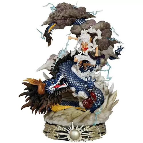 One Piece Anime Gear 5 Luffy vs Kaido Action Figure Toy Collection Statue Gifts - Picture 5 of 7