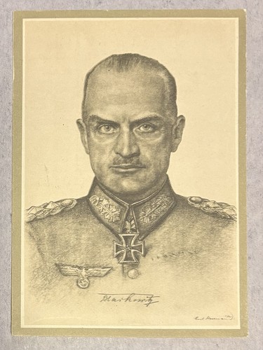 Militär 2. Weltkrieg Postkarte Generaloberst Blaskowitz