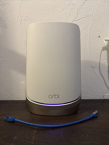 NETGEAR Orbi RBRE960 AXE11000 Quad-Band WiFi 6E Router W/ Power & Ethernet Cable