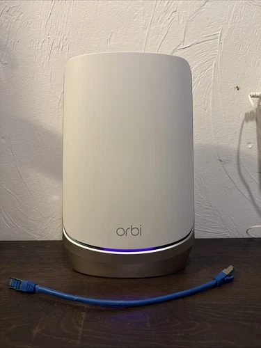 NETGEAR Orbi RBRE960 AXE11000 Quad-Band WiFi 6E Router W/ Power & Ethernet Cable
