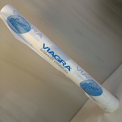 Viagra Branded Doctor Office Exam Table Paper Roll Medical Disposable Supply Vtg
