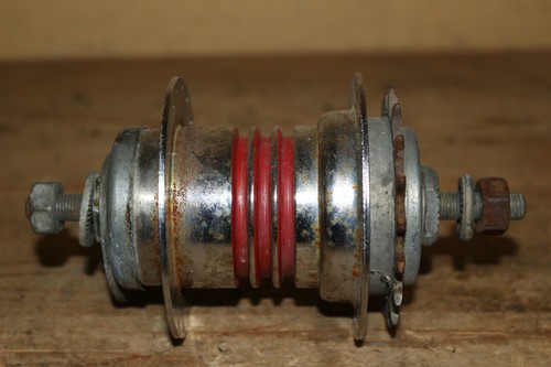 Vintage Schwinn Bendix Automatic Kickback 3 Red Band Rear Hub 36 Spoke ...
