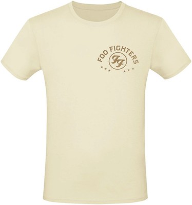 Foo Fighters T-Shirt Herren Arched Logo natur Band-Merch, Bands, Nachhaltigkeit