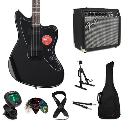 Squier Affinity Series Jazzmaster Electric Guitar and Frontman 20G 20W 1x8'' Amp
