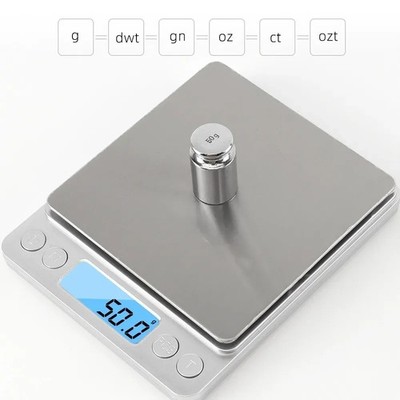 Digital Kitchen Scale Food Diet Cook Weight Jewelry Gold Grain Gram 3000g 0.1g