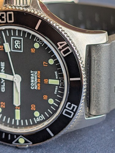 Glycine - Combat Sub Automatic Wrist Watch with Box - GL0087 - Picture 13 of 20