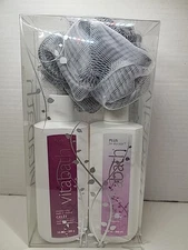 Vitabath Plus For Dry Skin 3 Piece Set  Gelèe, Lotion, Bath Pouf