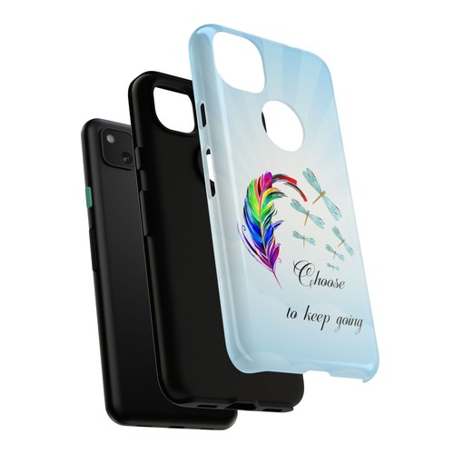 Google Pixel | "Choose to Keep Going" Dragonfly & Feather Design - 第 77/131 張圖片