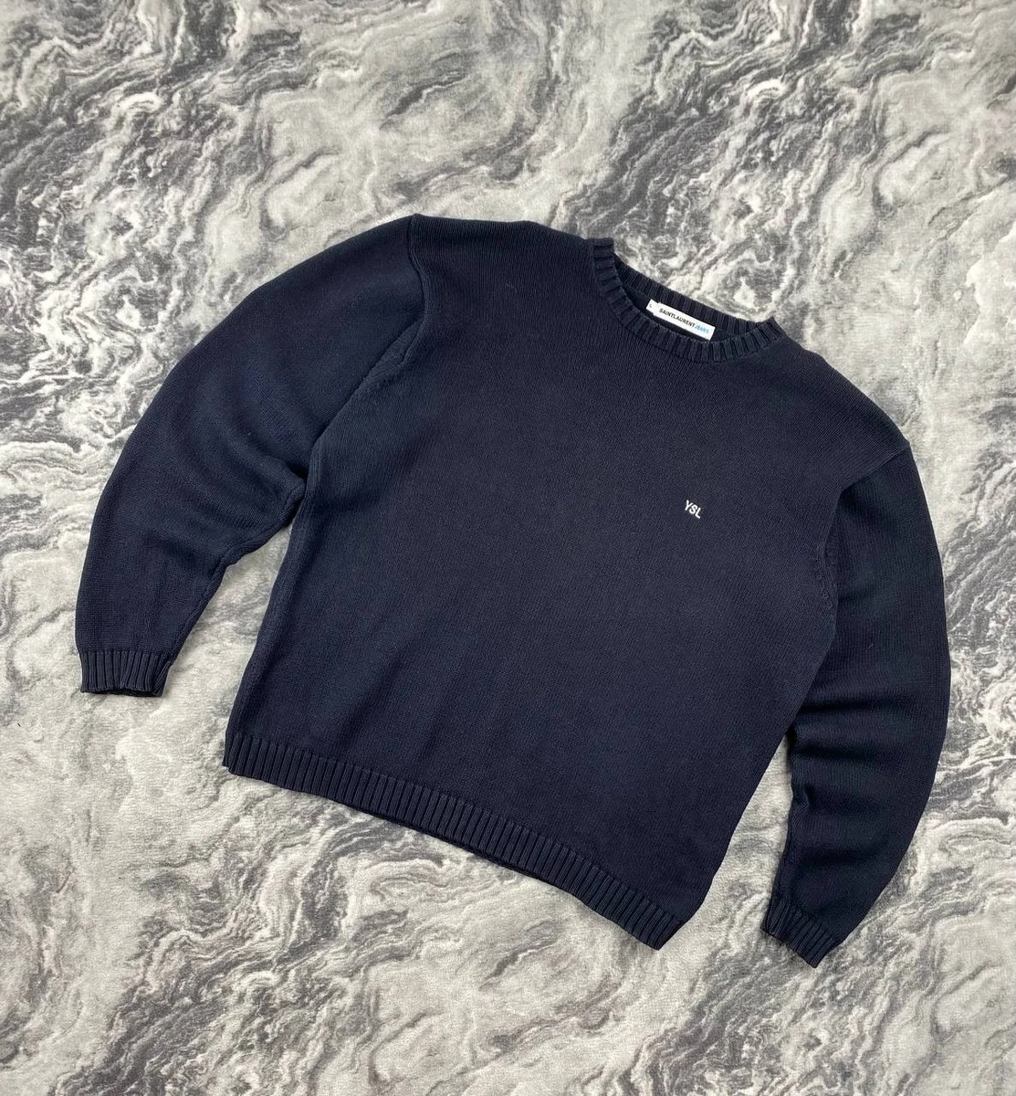 Saint Laurent Blue Sweaters for Men for sale | eBay
