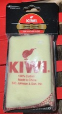 Kiwi Flannel Shoe Shine Cloth 2-Pack 308 Kiwi