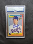 2003 Topps All Time Fan Favorite Nolan Ryan Blue Ink On-Card Auto PSA 10