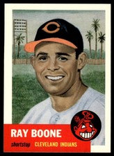 1991 Topps Archives The Ultimate 1953 Set Ray Boone Cleveland Indians #25