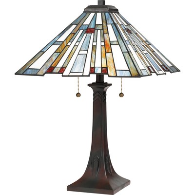 Maybeck 2-Light Table Lamp in Valiant Bronze