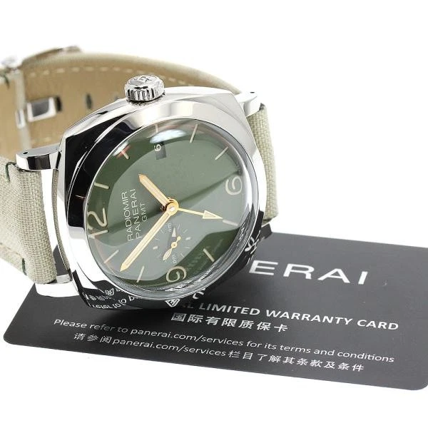 Panerai — Officine Panerai Radiomir PAM00998 45mm SS Green Dial Automatic Watch #C1534