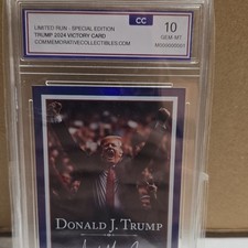 Commemorative Collectibles Donald J. Trump Limited Run Special Edition Card #45