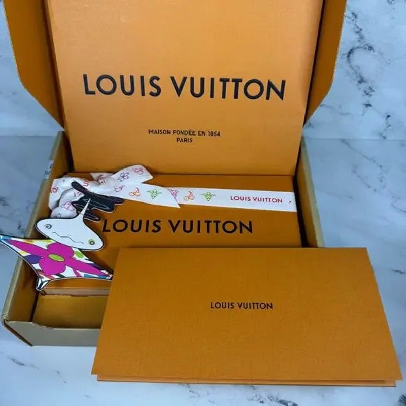 Louis Vuitton Murakami Multicolor Phone Holder LV X TM Pouch Rare